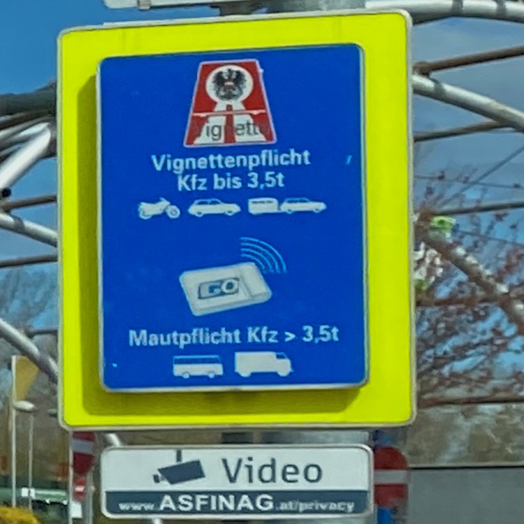 Vignettenpflicht Autobahn