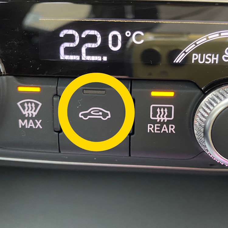 Umluft Taste Auto
