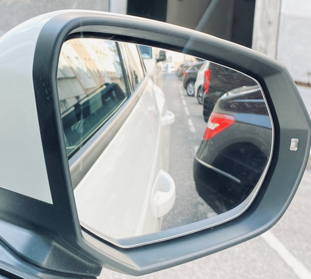 bei der Führerscheinprüfung durchfallen wegen zu geringem Seitenabstand - Gefährdung